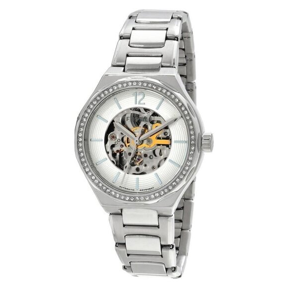 NWT Fossil Fashion Ladies Quartz Steel Authentic Watch - Picture 1 of 3